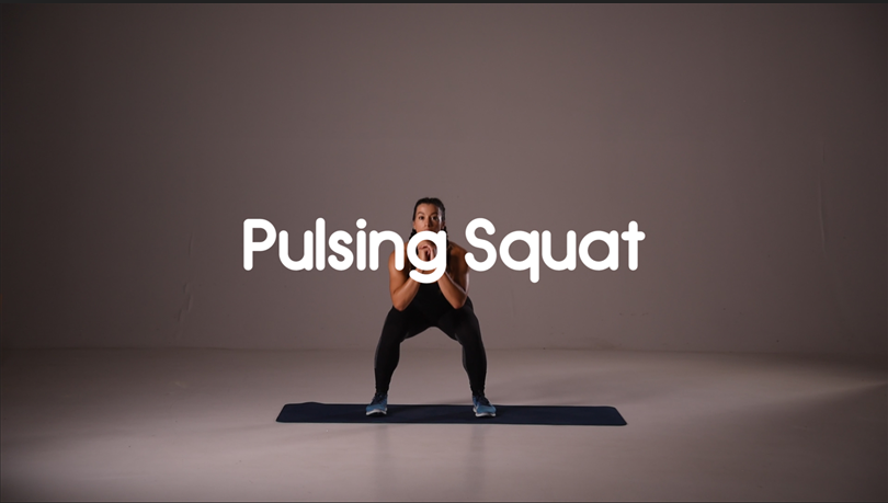 Pulsing Squat HIIT Exercises For Legs – Group HIIT, 42% OFF