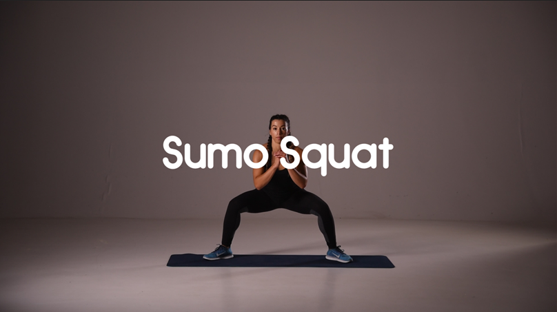 sumo squats exercise