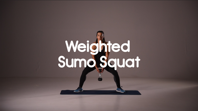 sumo squats exercise
